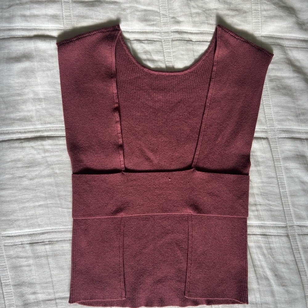 Free People Backless Tank Top